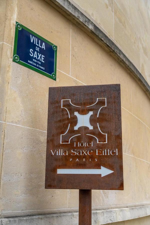 Hotel Villa Saxe Eiffel Párizs Kültér fotó